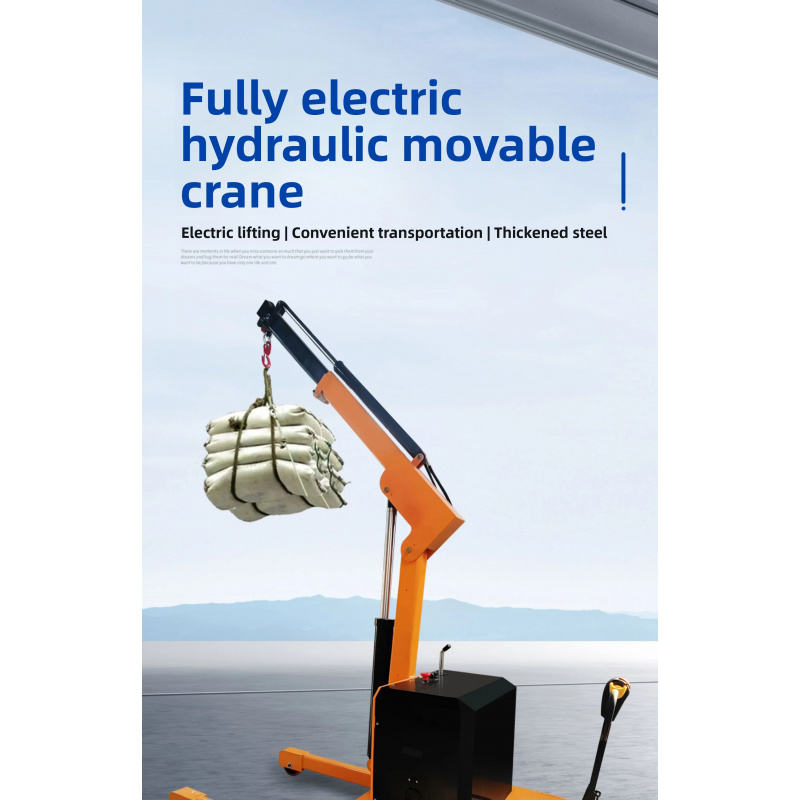 Engine Hoist Crane - เครื่องยกไฮดรอลิกแบบติดตั้งบนรถบรรทุกพร้อมความสามารถในการหมุนได้รอบทิศทาง สำหรับใช้ในบ้าน ขายปลีก ระบบไฟฟ้าเฟสเดียว