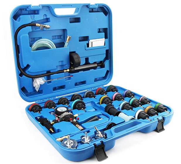 Radiator Pressure Tester - ชุดทดสอบแรงดันหม้อน้ำอเนกประสงค์และชุดระบบระบายความร้อนแบบสุญญากาศ 78585