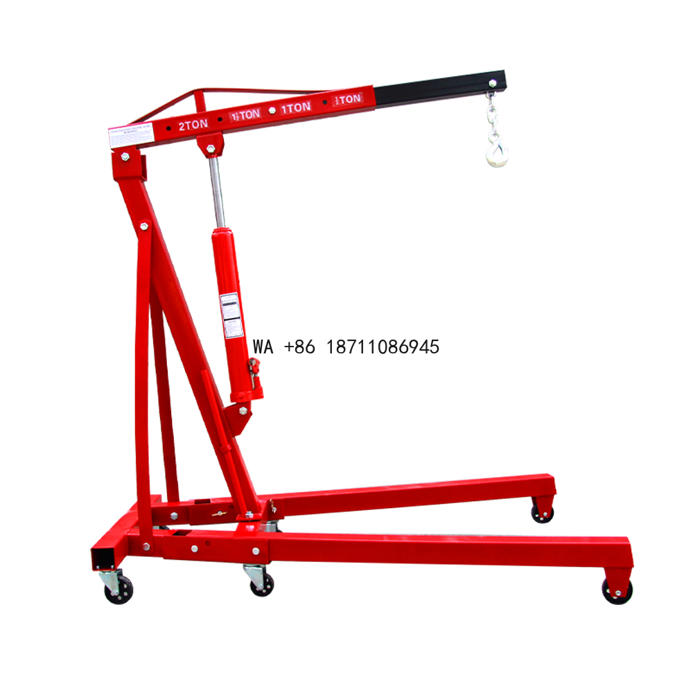 Engine Hoist Crane - แม่แรงยกรถไฮดรอลิก 3 ตัน สำหรับซ่อมบำรุงในโรงงาน
