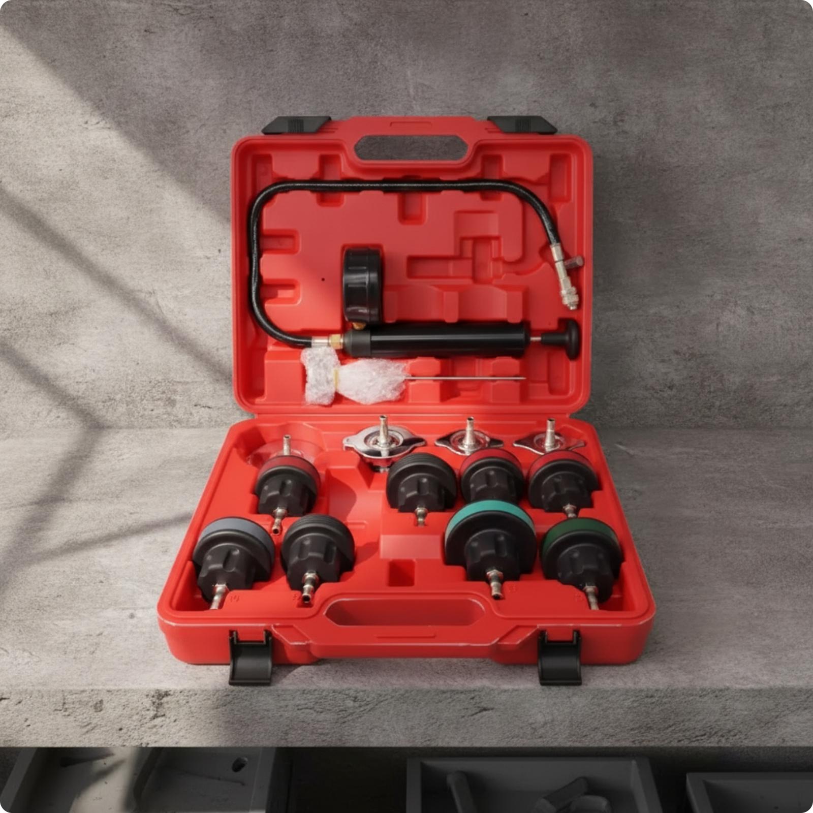เครื่องทดสอบระบบระบายความร้อน  - Radiator Pressure Tester บทวิจารณ์และราคา