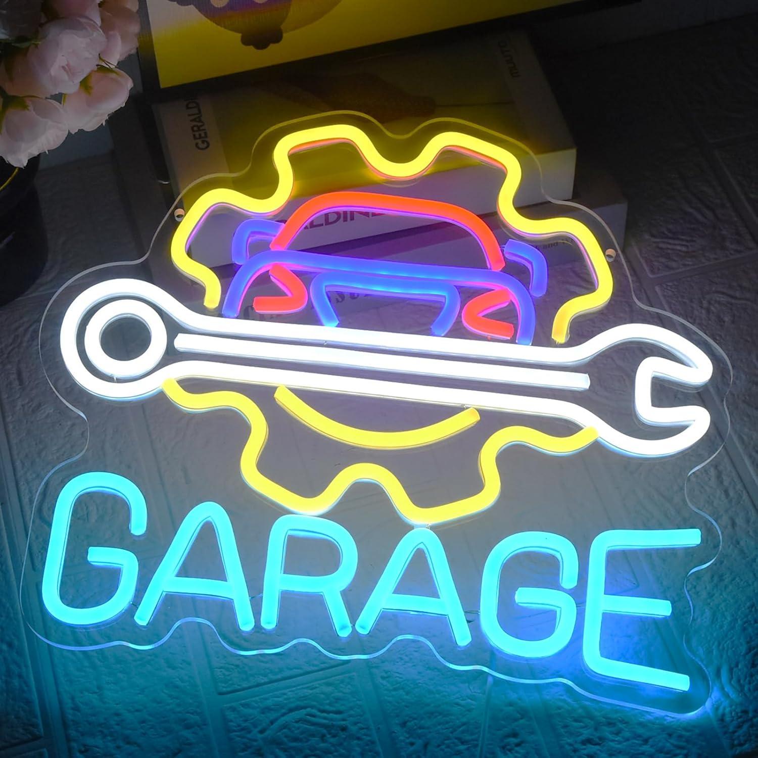 ป้ายไฟนีออนสำหรับโรงรถ ใช้พลัง - Auto Repair Shop In บทวิจารณ์และราคา