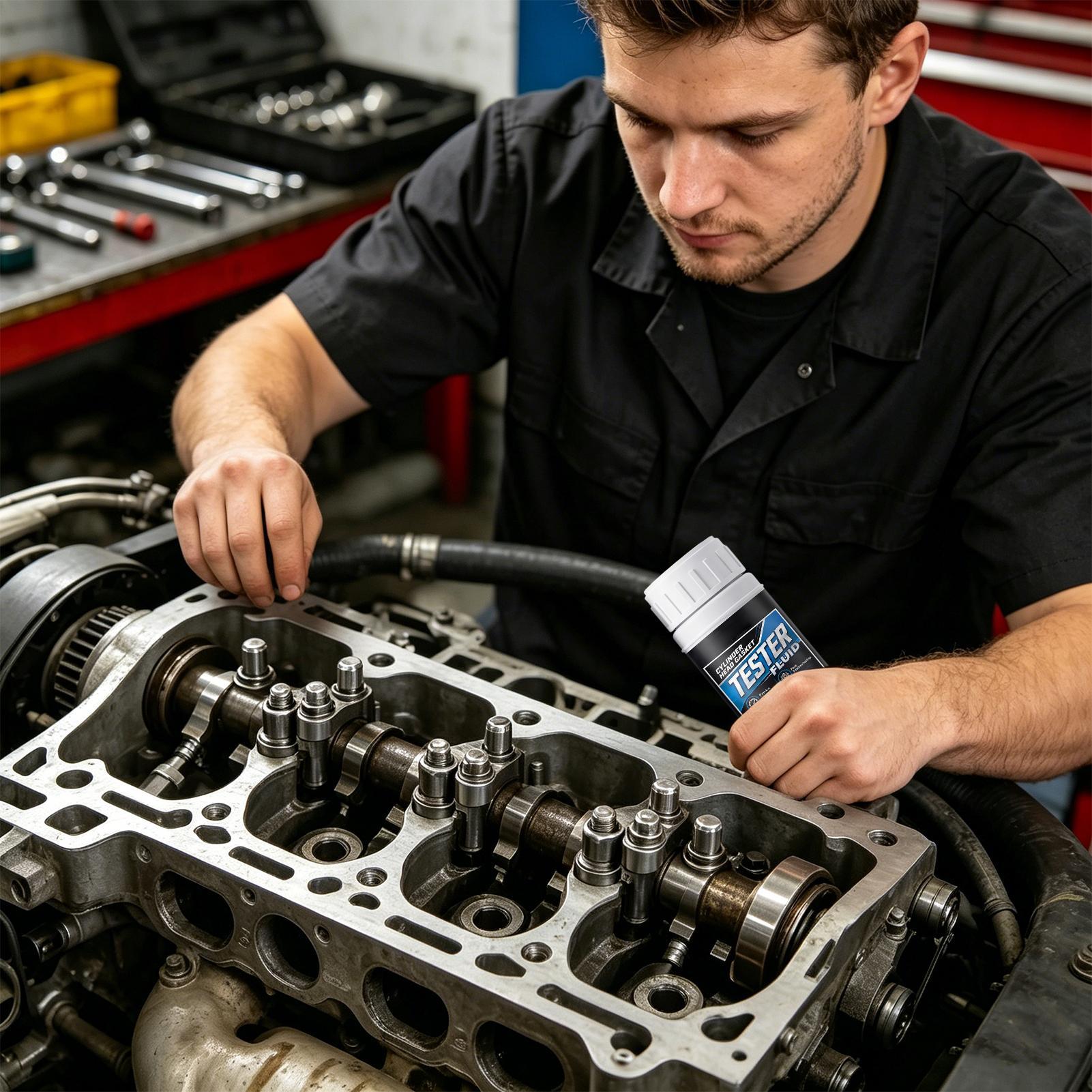 น้ำยาทดสอบการรั่วไหลของระบบการ - Auto Repair Shop In บทวิจารณ์และราคา