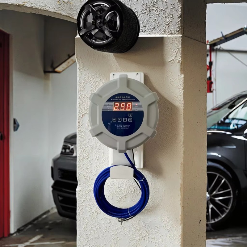 เครื่องสูบลมยางดิจิตอลติดผนังอ - Auto Repair Shop In บทวิจารณ์และราคา