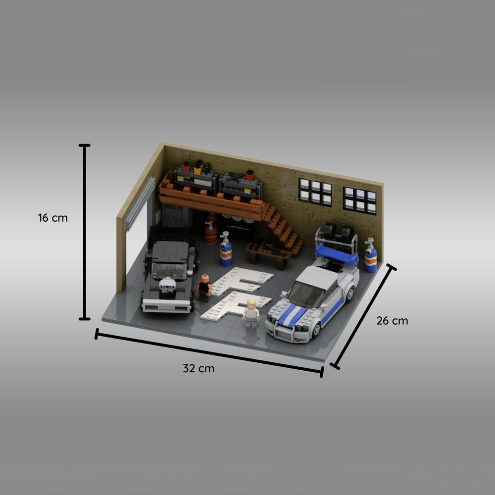 792 ชิ้น โดมส์การาจ MOC DIY ร้ - Auto Repair Shop In บทวิจารณ์และราคา