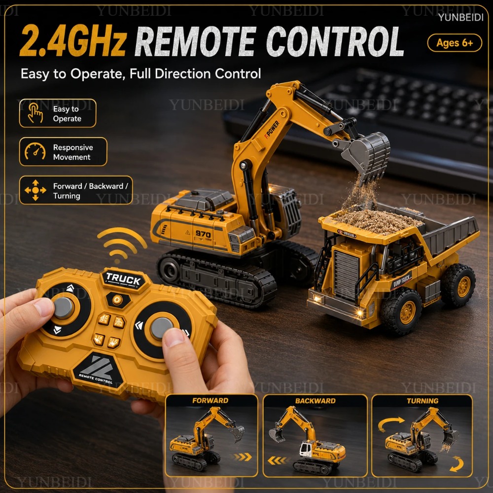 รถบังคับวิทยุขนาดเล็ก 1:64 รถย - Engine Hoist Crane บทวิจารณ์และราคา