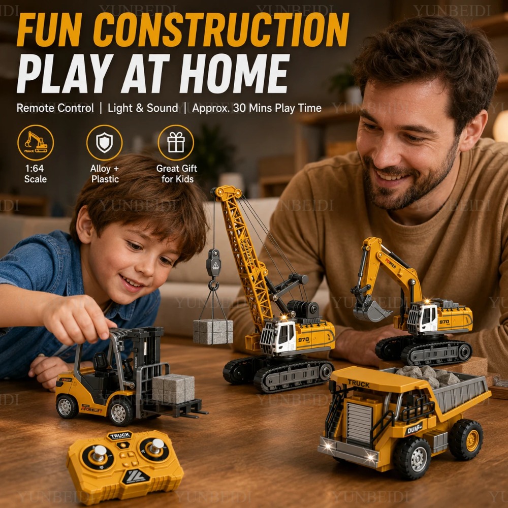 รถบังคับวิทยุขนาดเล็ก 1:64 รถย - Engine Hoist Crane บทวิจารณ์และราคา
